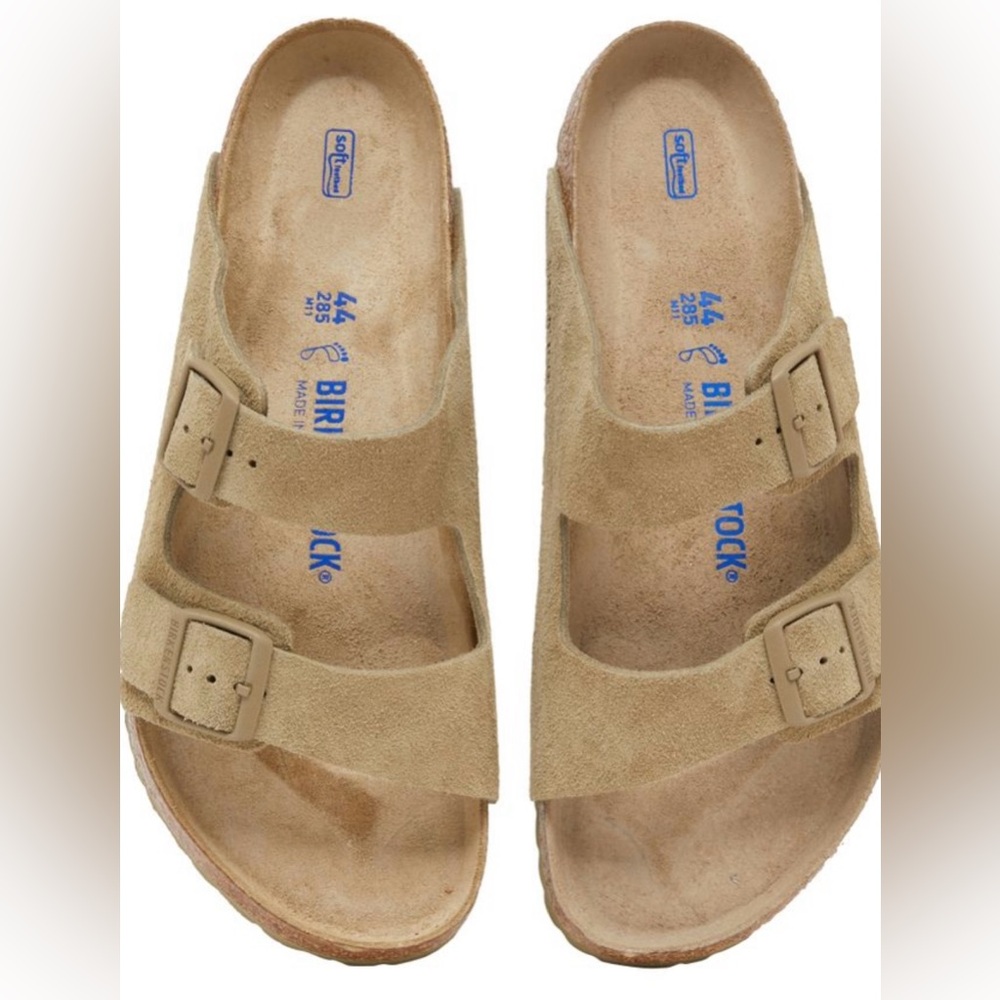 Brand new in box with tags - Birkenstock Arizona Suede Leather Sandals